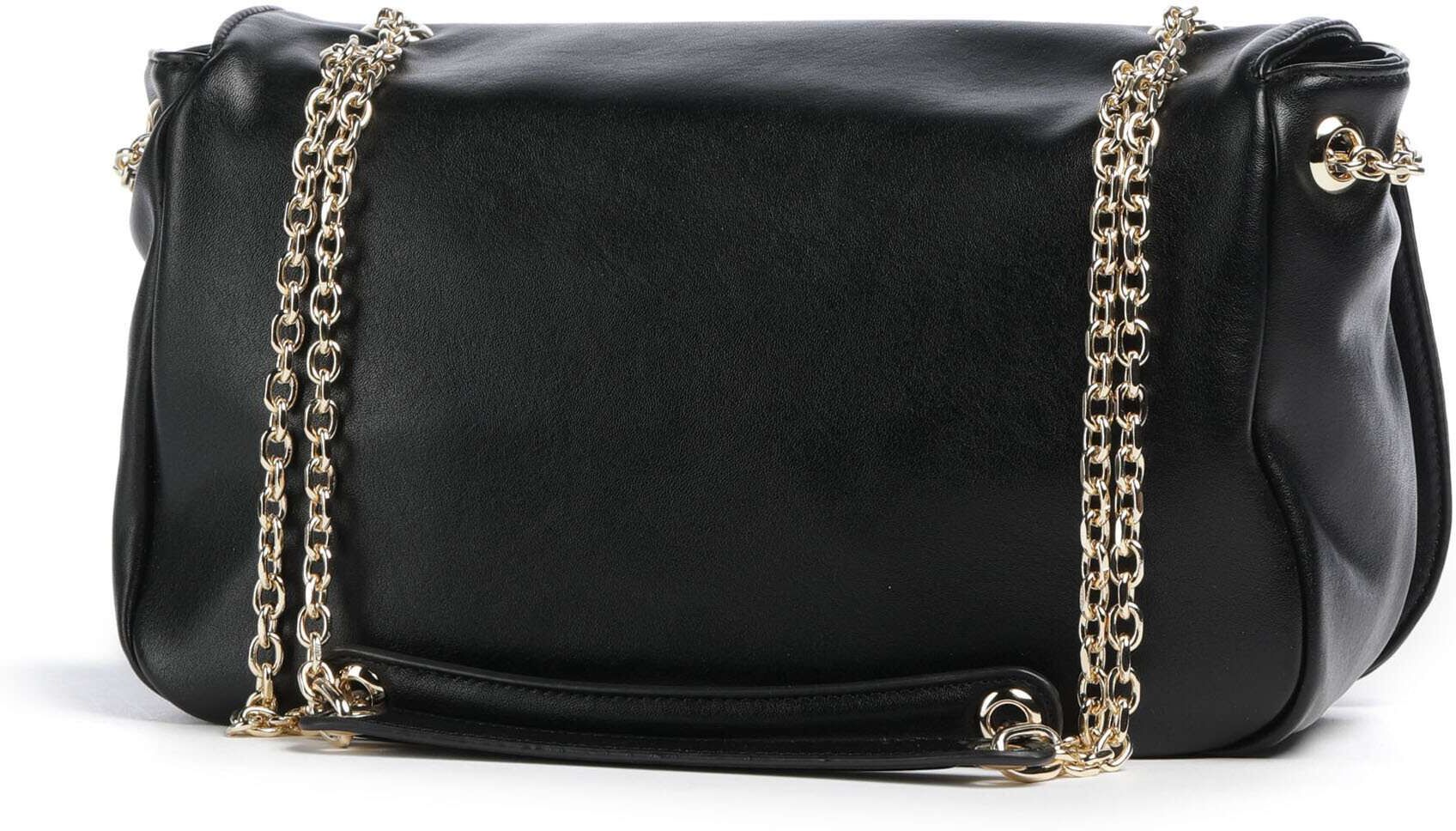 Valentino Bags Winter Re Schultertasche aus Leder, schwarz