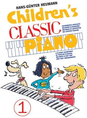 Hans-Günter Heumann - Children's Classic Piano 1. Kunterbunte Spielkiste beliebter klassischer Melodien in leichtester bis leichter Fassung: Kunterbunte Spielkiste beliebter klassischer Melodien in leichter Fassung - Preis vom 14.10.2026 23:07:16 h