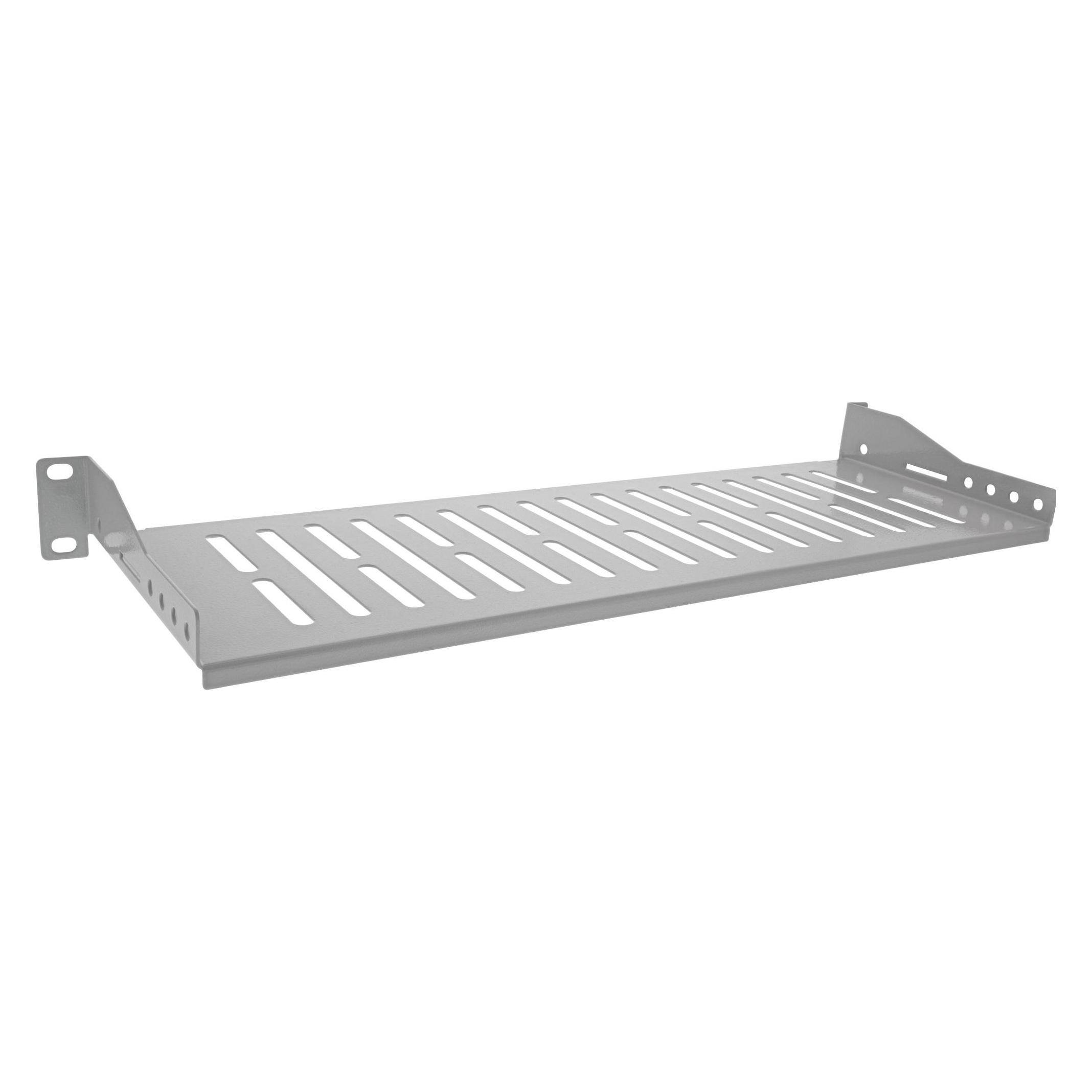 InLine 19" Fachboden, 150mm, 10kg, 1HE, RAL 7035, grau (19114B)