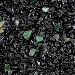 Terralith Edelsteinteppich Aventurin / Nero 1 qm -innen-
