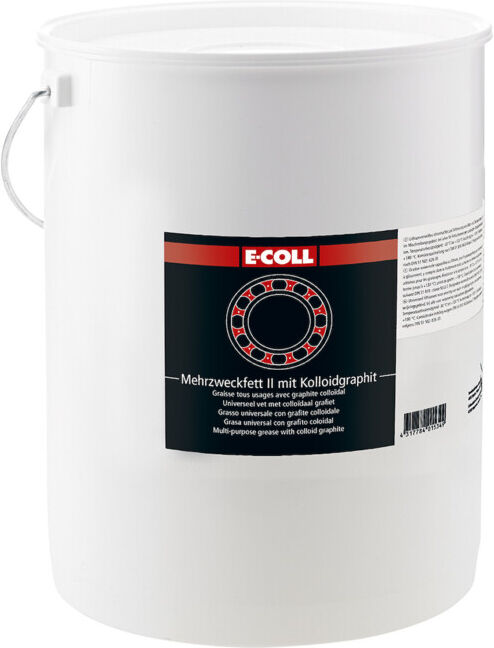 E-COLL Graisse multi-usages II, graphite, seau 5 kg sans plomb (4317784015349)