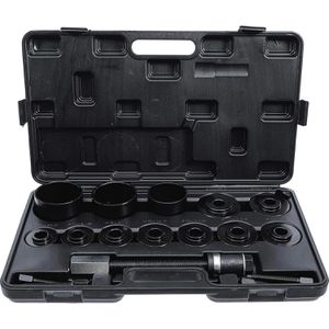 BGS-technic Lagerabzieher 67310, 21-teilig, für Radlager, 55,5 - 82 mm