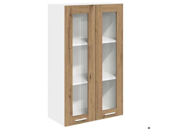 NOUVEAU Placard de cuisine - Meuble haut - Armoire suspendue - Chêne artisanal - 60x31x100cm - Anti l'humidité  39328