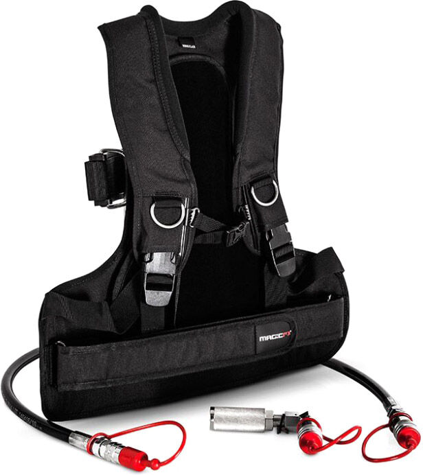 MagicFX Magic Fx Co2 Rucksack Komplettset Inkl. Flasche Zu Schlauch Verbinder 1.2m