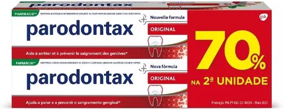 Parodontax Pasta Dental Original 2 x 75ml