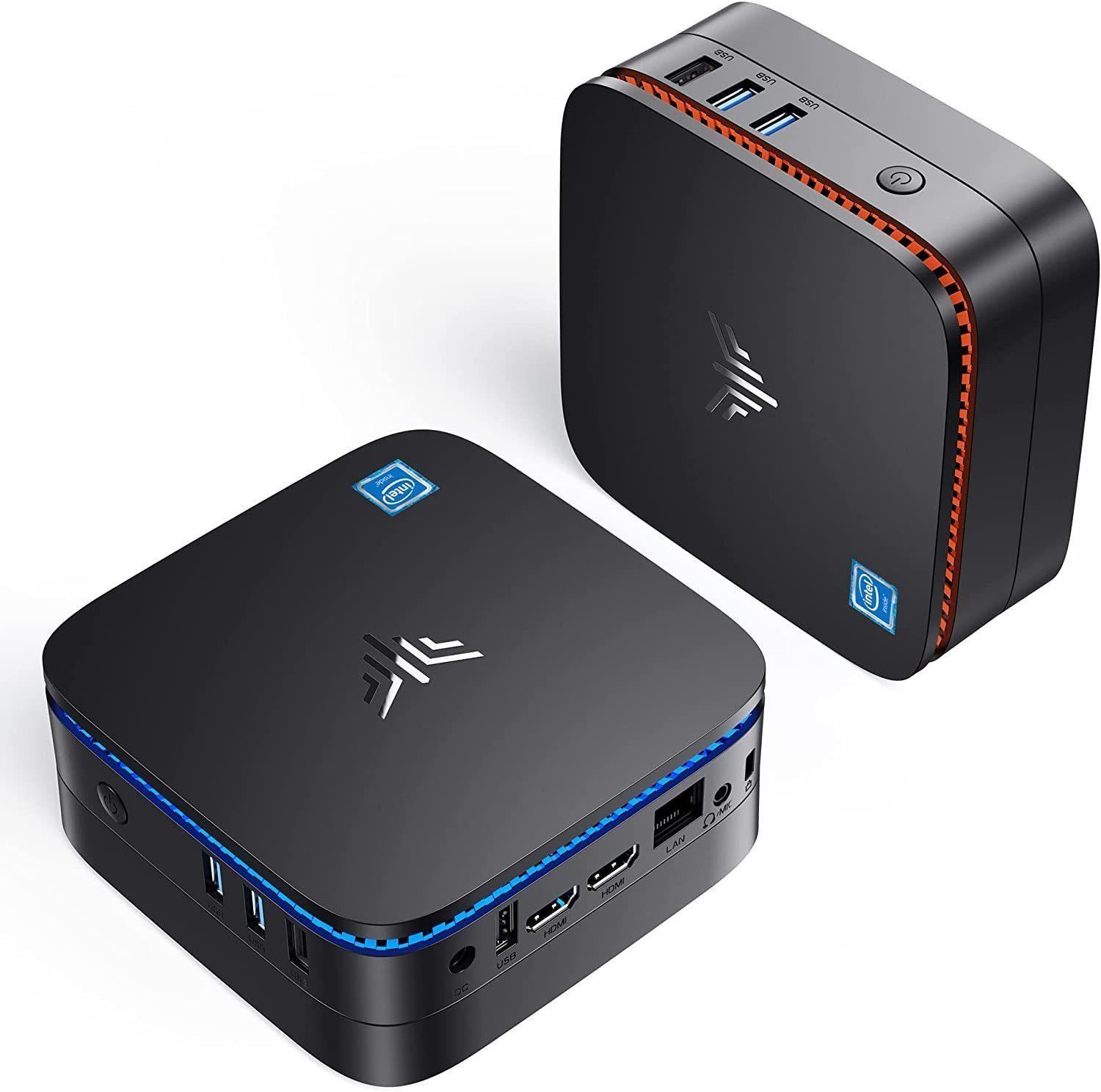 ACEMAGICIAN Business Windows 11 Computer Mini Pc Office HomeOffice Pc Mini-PC Intel Celeron, Intel UHD Graphics, 16 GB RAM, 512 GB SSD