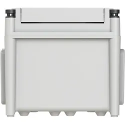 ABB AP31DIN1 Automatengehäuse APO31 1R/a14TE mit transparentem Klappdeckel mit Flansch APEP33 oben und APEP35 unten
