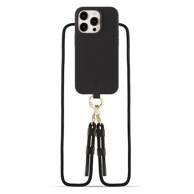 Just Elegance Etui JE 2in1 iPhone 15 Pro 6.1" MagSafe czarny/black 30505 () (Apple iPhone 15 Pro) (30505)