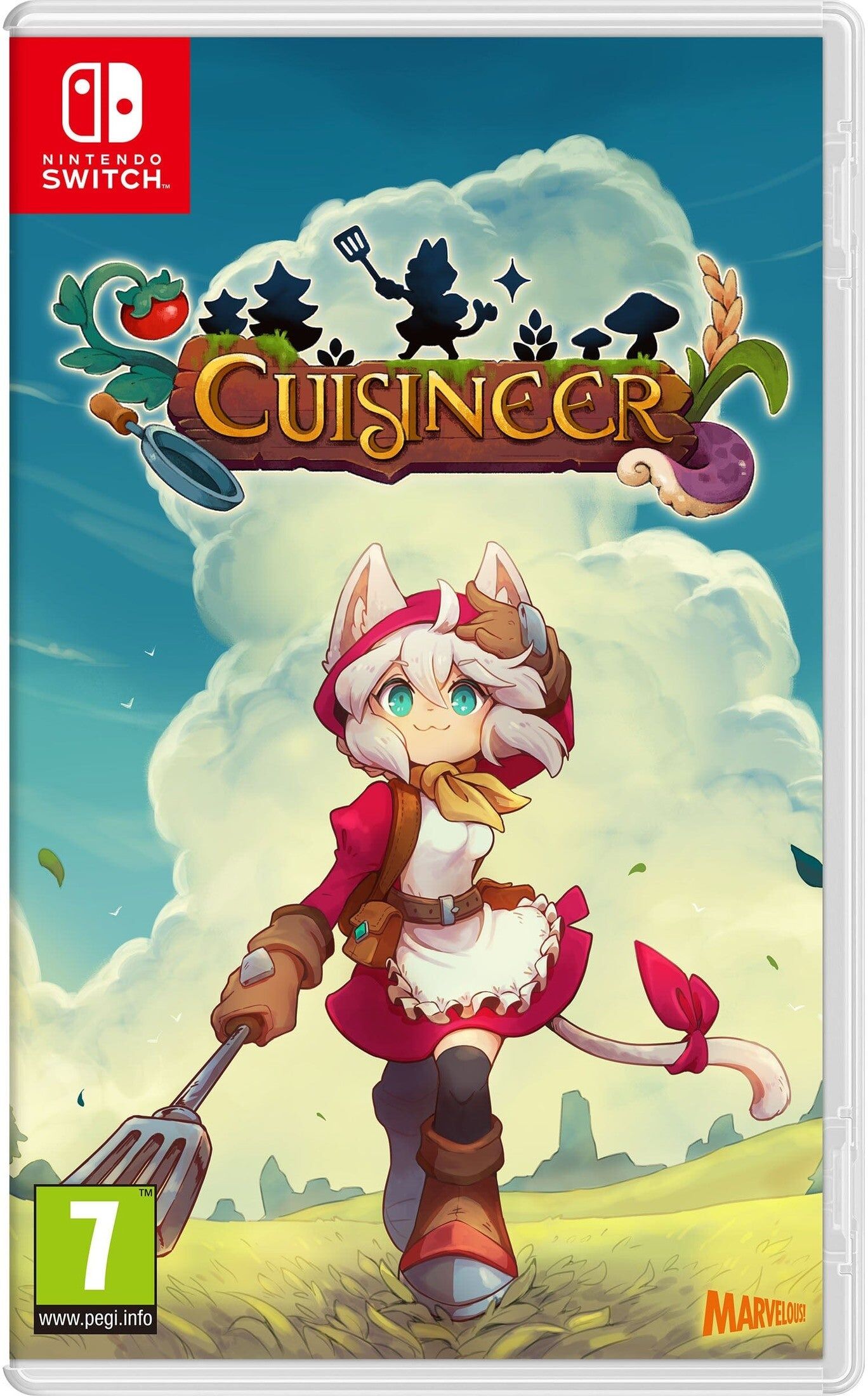U&I ENTERTAINMENT Cuisineer Nintendo Switch Game Cartridge - Roguelite Dungeon-Crawler and Restaurant Sim