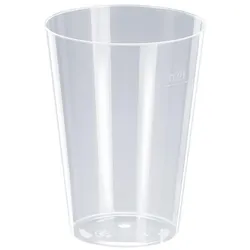 1000x Trinkglas, PS, Spritzguss, klar, 200ml
