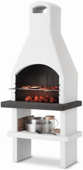 Palazzetti Pistoia - Barbecue in muratura a carbone