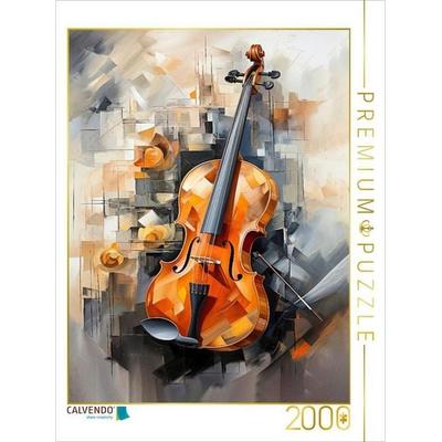 CALVENDO Puzzle Die Geige | 2000 Teile Lege-Größe 90x67cm Foto-Puzzle für glückliche Stunden