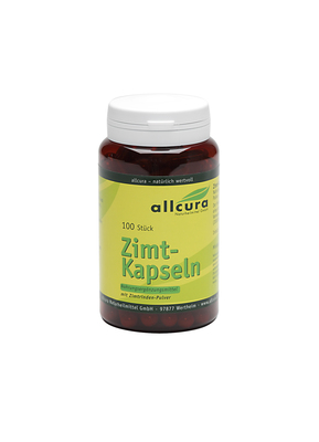 allcura Naturheilmittel GmbH ZIMT KAPSELN 46 g 03395884