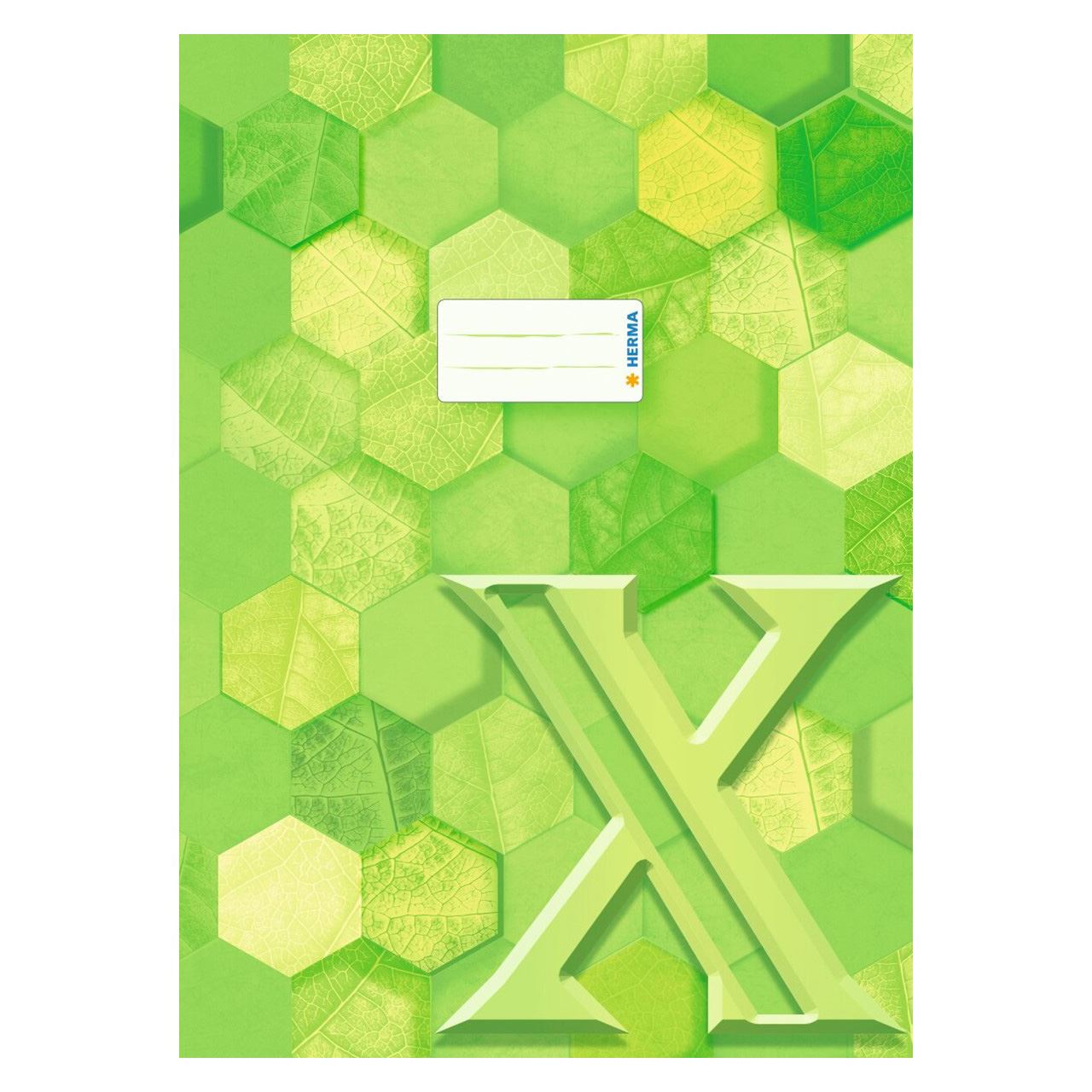 HERMA Heftumschlag "X" grasgrün Papier DIN A4
