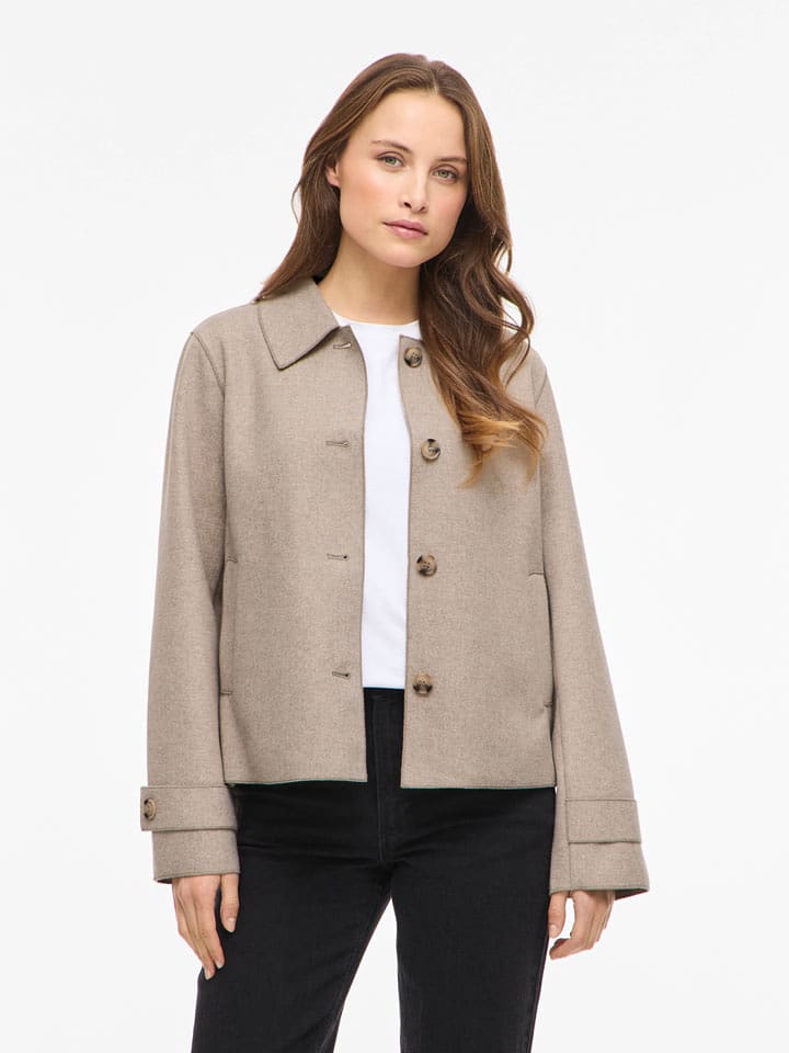 Vila Jacke "Juice" in Beige - 38