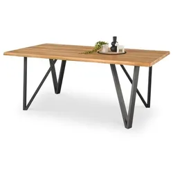 set one by Musterring Esstisch Lakewood 160 x 100 cm Holz Braun Eiche