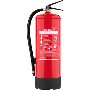 Jockel Feuerlöscher P12LJM 55, 12 kg, Pulverlöscher, 55A, 233B, C, Manometer frostsicher