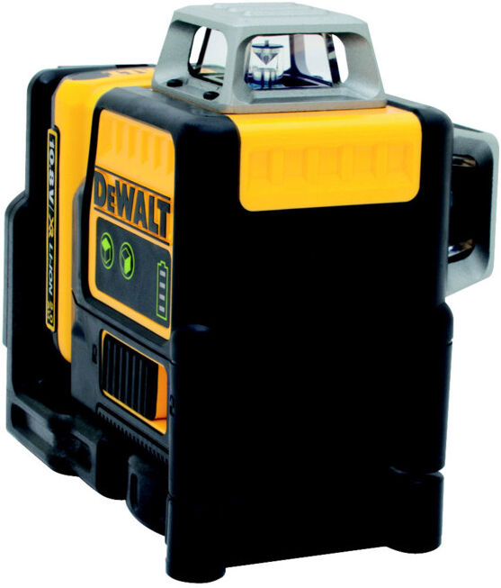 Laser de ligne DEWALT 2x360 degrés, vert, 10,8V/2Ah (DCE0811D1G-QW)