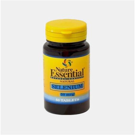 NATURE ESSENTIAL SELENIUM 50mcg 50 COMPRIMIDOS