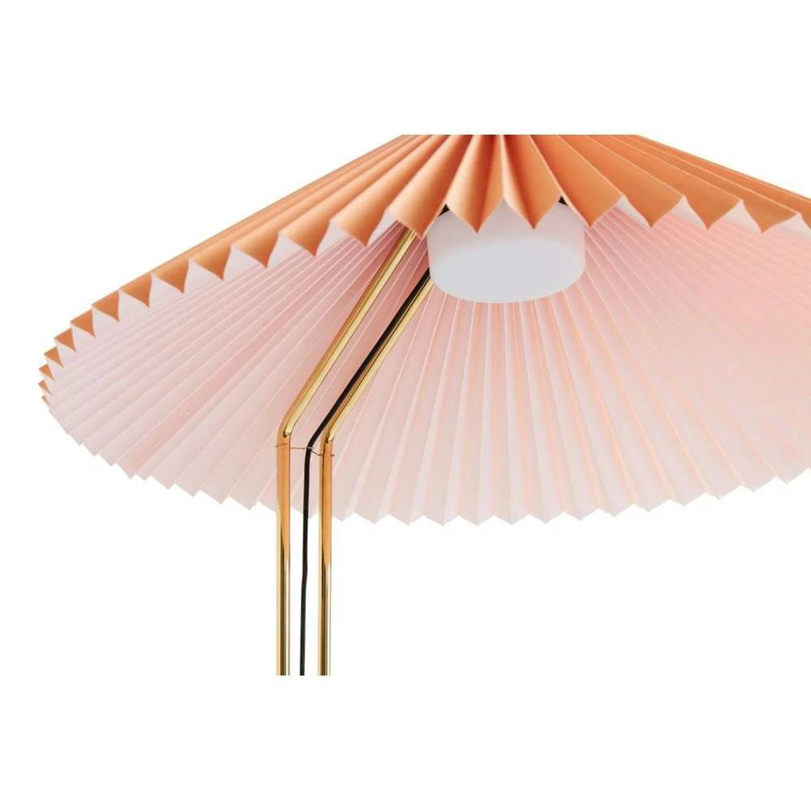 HAY Matin 500 Vloerlamp Peach en Goud/Messing - Metaal