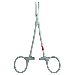 Einmal-Klemme Micro-Mosquito,  chirurgisch, gerade, 12,5 cm,  25 Stück, EO steri...