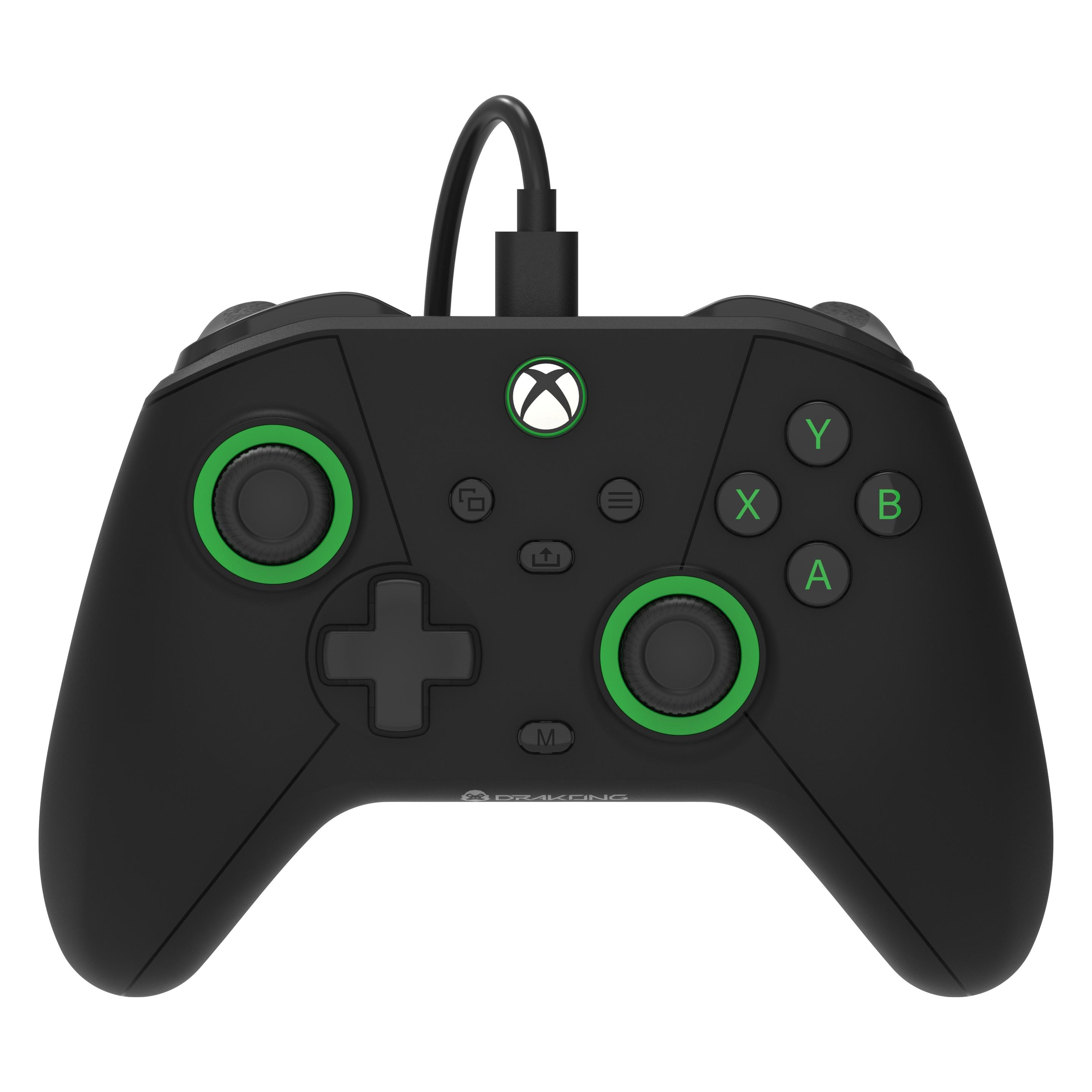 Hyperkin Drakong Controller Wired schwarz XBOX (M01658-BK)