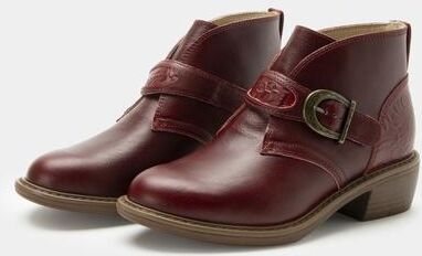 Women's Mikki Western Buckle Bootie by Alegria in Red (Size 36 M)