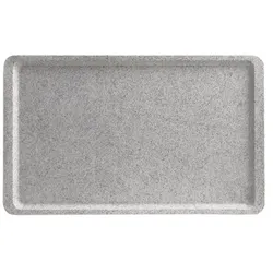 Cambro Versa Polyester Tablett glatt 53 x 32,5 cm Hellgrau