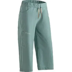 MAIER SPORTS Maier Sports Damen Caprihose Fortunit Culotte W, Größe 34 in Grün 2056