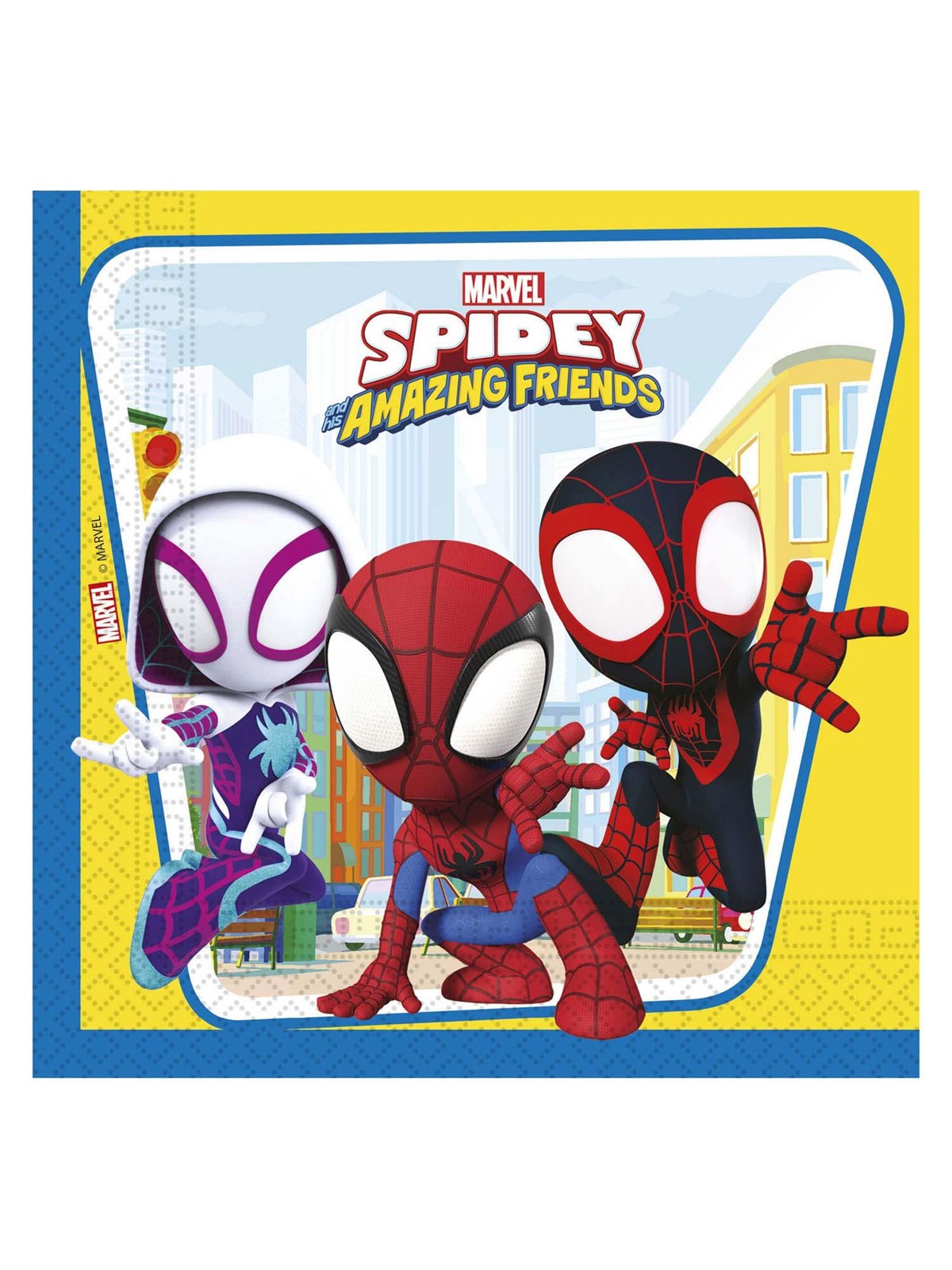 Globos Paper Napkins FSC Spidey 20 pcs.