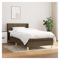 vidaXL, Boxspringbett, Mavonas (Block mit Quadraten) (90 x 200 cm)