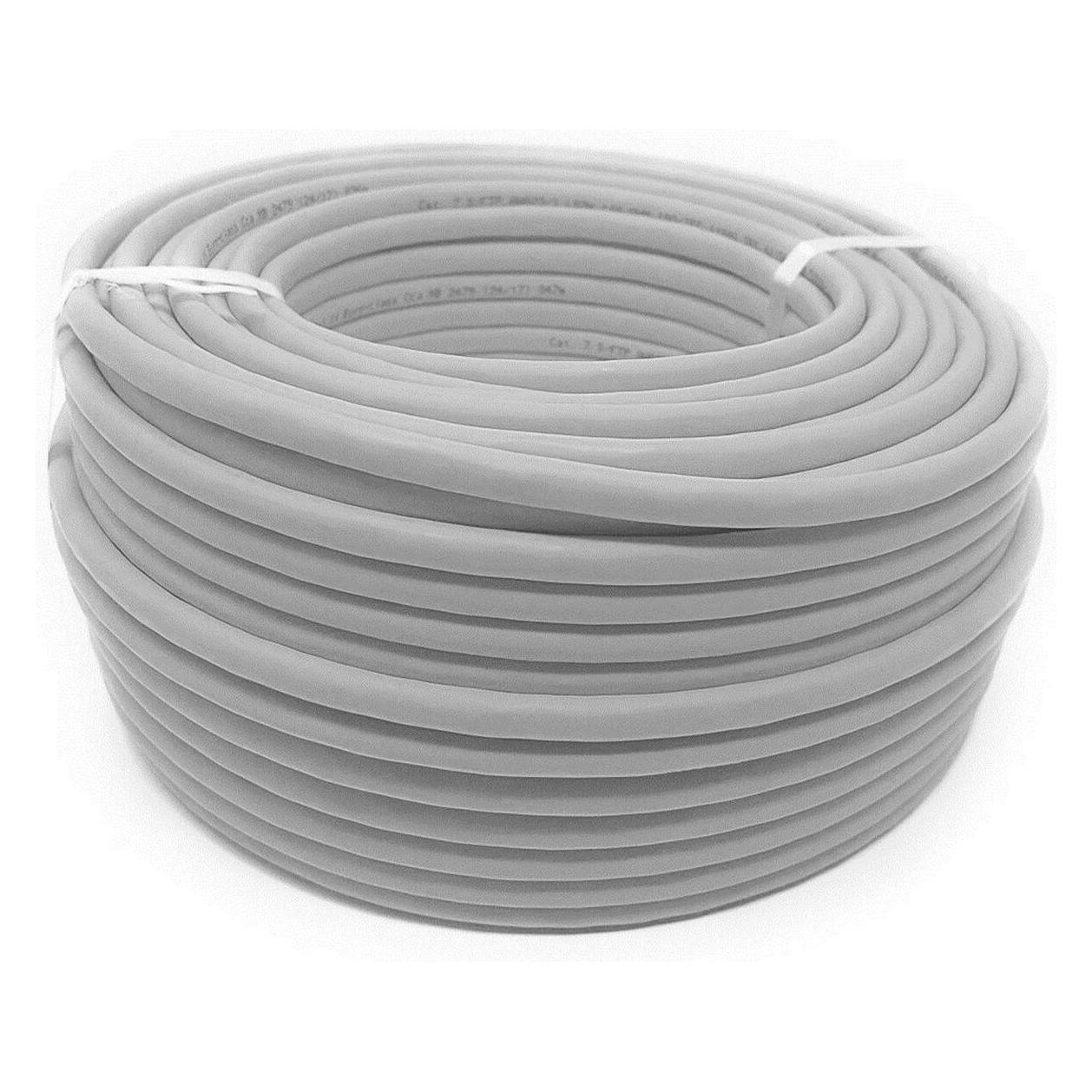 Techly ITP8-FLU-0100 Netzwerkkabel U/UTP (UTP) (U/UTP, CAT5e, 100 m) (ITP8-FLU-0100)
