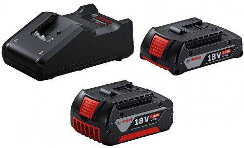 Bosch Set de base 1 x GBA 18V 2.0Ah + 1 x GBA 18V 4.0Ah + GAL 18V-40 1600A01ZS9