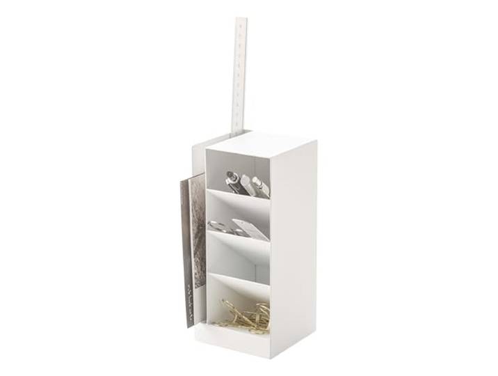 YAMAZAKI Porte-crayons en acier blanc Taille unique