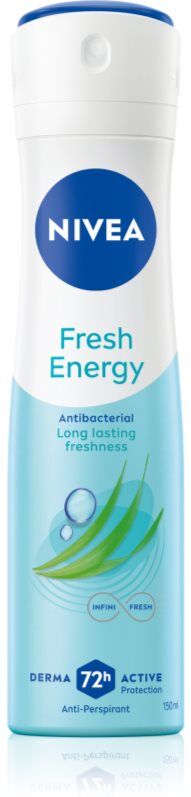 Nivea Energy Fresh spray anti-transpirant pour femme 150 ml
