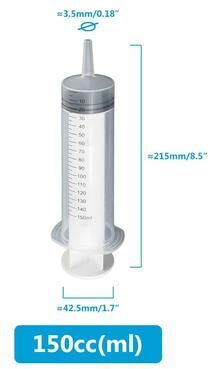 Inspire Essentials FlexFlow Large Capacity Feeding Syringe With Hose Pump 4