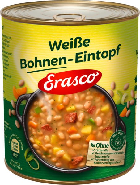 Erasco Weiße Bohnen-Eintopf 800,0 g 148395006