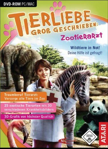 Mindscape - Tierliebe groß geschrieben: Zootierarzt (PC+MAC-DVD) - Preis vom 30.09.2026 22:30:23 h