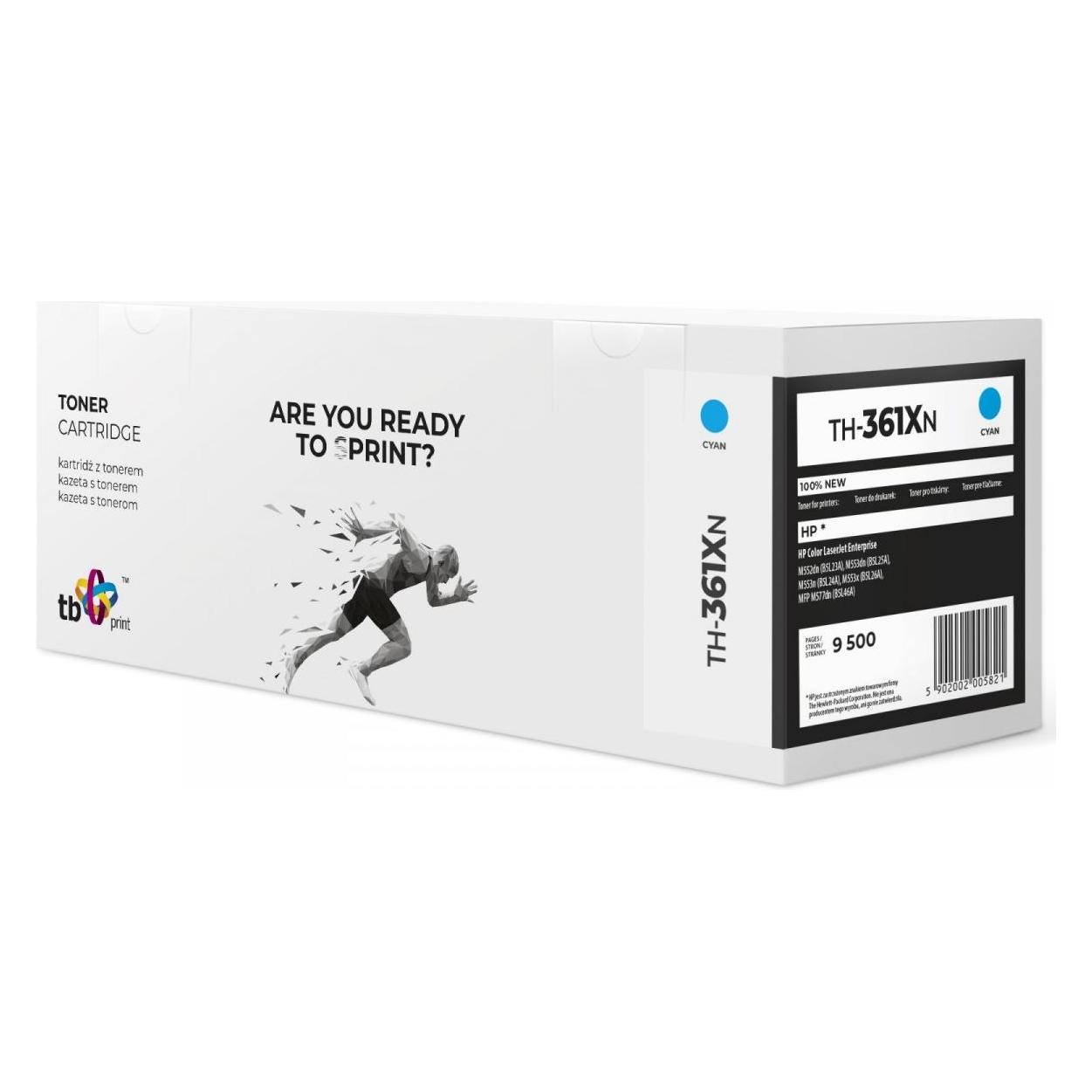 Print Toner for HP CLJ M552/M 553/M577 CY TH-361XN 10 (TH-361XN)