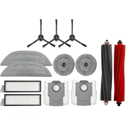 Roboparts Zubehör-Set für Roborock S8 MaxV Ultra Staubsaugroboter, Staubsauger Roboter Zubehör