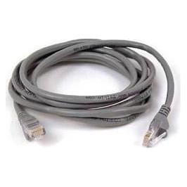 Exertis Connect Patchkabel F/UTP, CAT.6, grau, 15,0 m Patchkabel mit besonders schmalem Knickschutz (F/UTP, CAT6, 15 m) (842915)