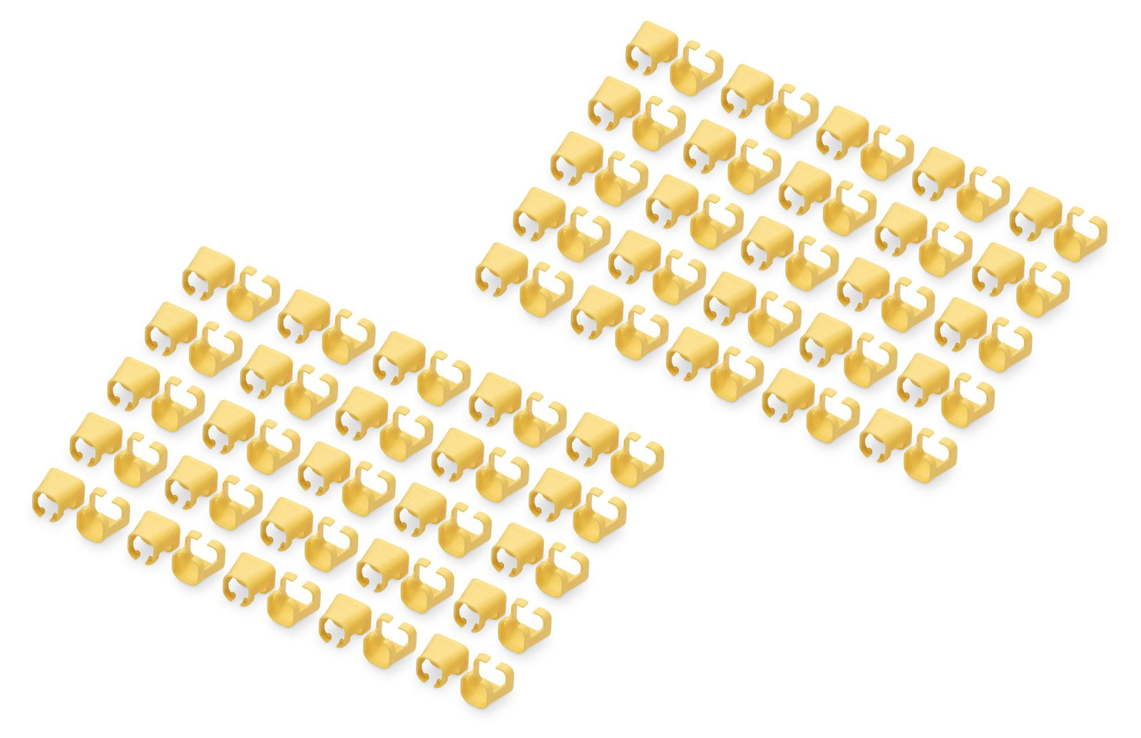 DIGITUS A-CC-Y Gele kleurclips voor patchkabels