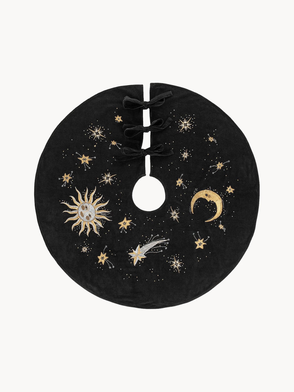 Anna + Nina Handgemaakt kerstboomkleed Celestial
