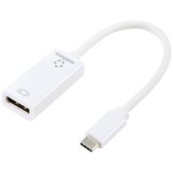Renkforce USB-C®, DisplayPort Adapter [1x USB-C® Stecker - 1x DisplayPort Buchse] 0.15 m RF-6056894
