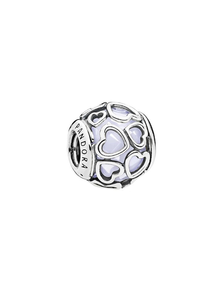 Pandora Silber-Bead mit Kristall - onesize