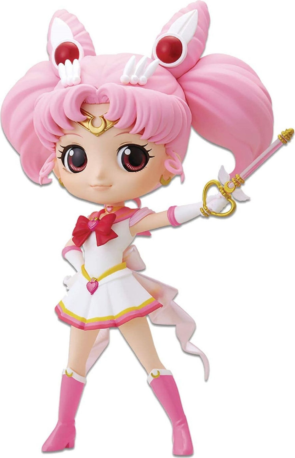 Banpresto Sailor Moon Eternal: De film Chibi Moon Q Posket figuur, 14 cm