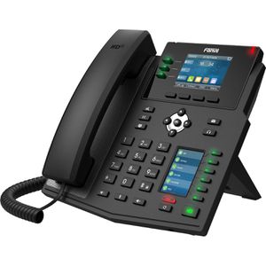 Fanvil X4U Telefon, schwarz, schnurgebunden