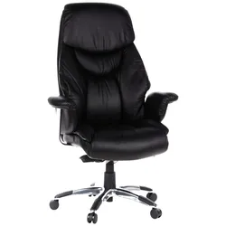 Chefsessel Prado Schwarz ca. 63x140x52cm