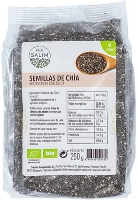 Eco-Salim Semente De Chia 1 Kg