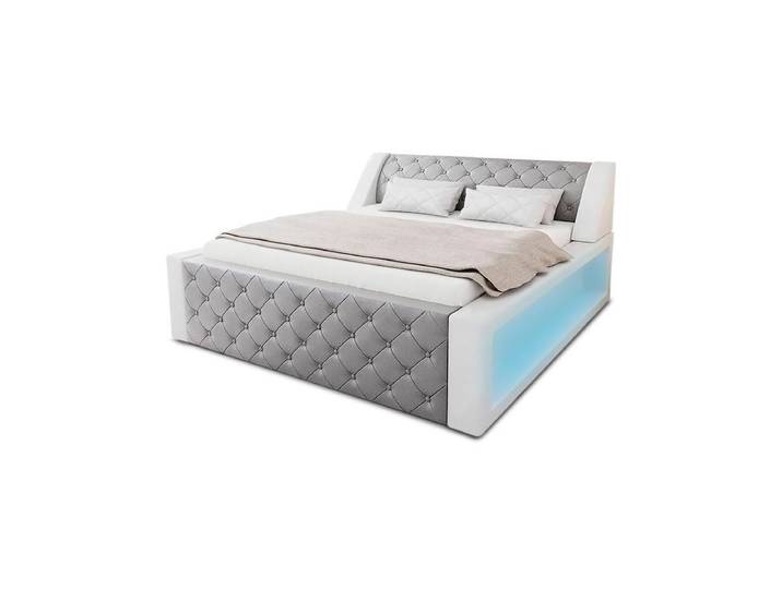 Sofa Dreams, Wasserbett Arezzo, Kunstleder, komplett, mit LED Beleuchtung, mit Sigma-K Keramik Heizsystem